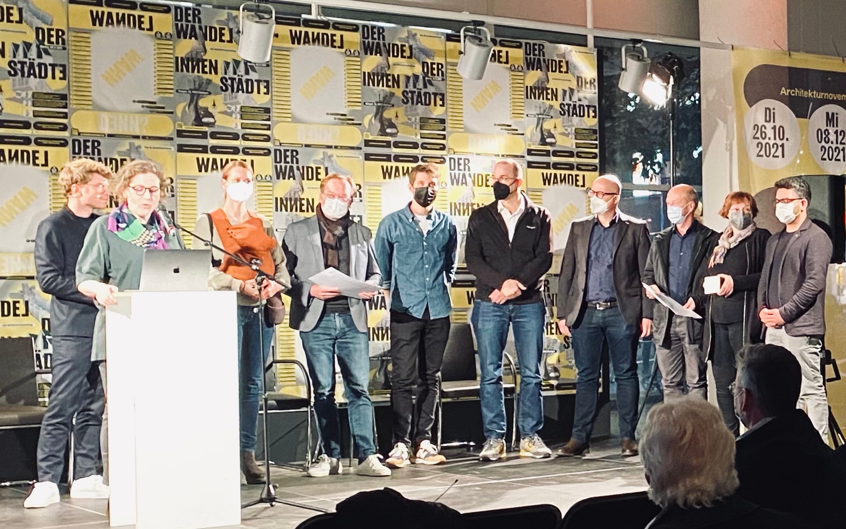 8. November 2021 
 Hugo-Häring-Auszeichnung für die Wagenhallen 