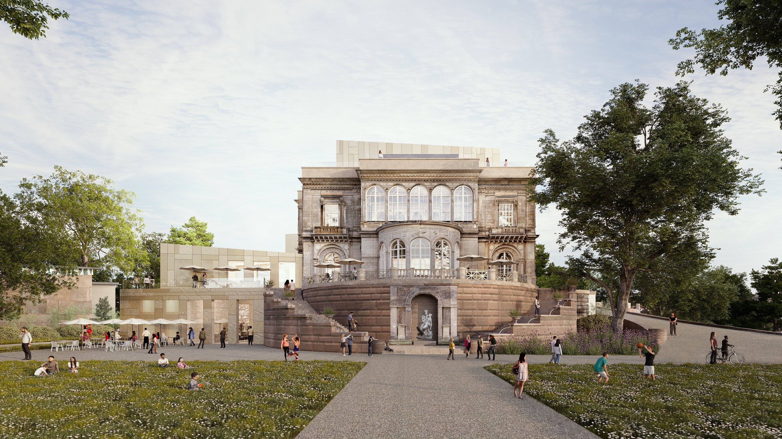 Villa Berg – Visualisierung West