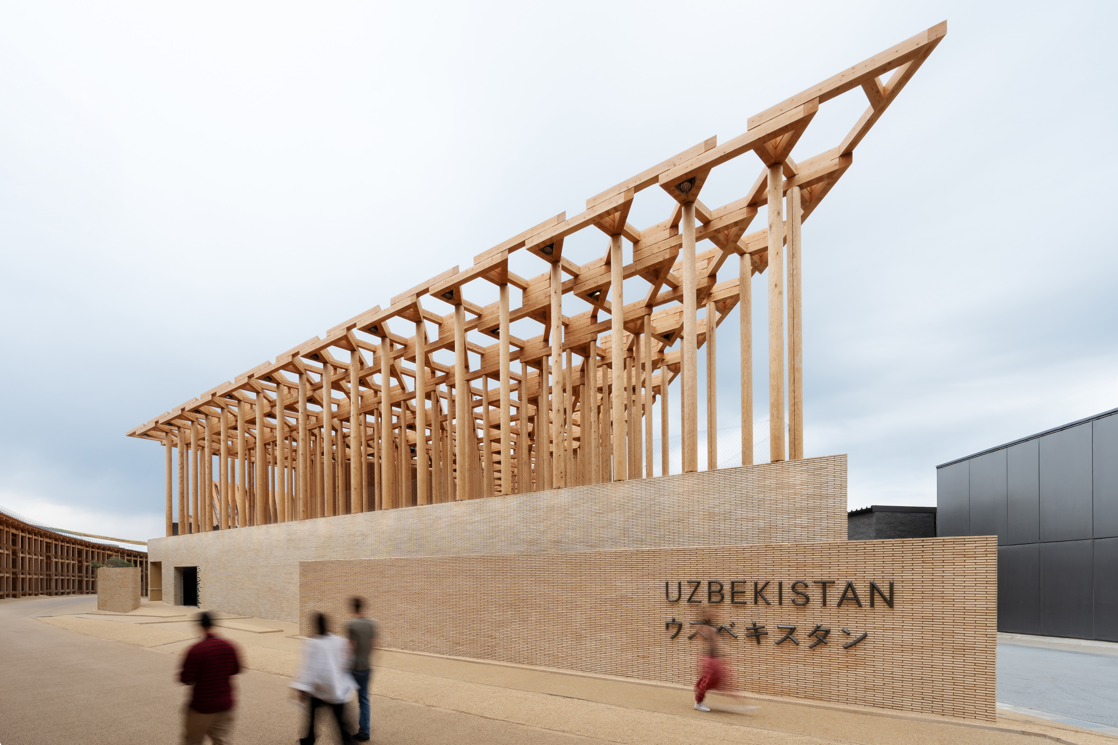 Uzbekistan Pavilion – Exterior