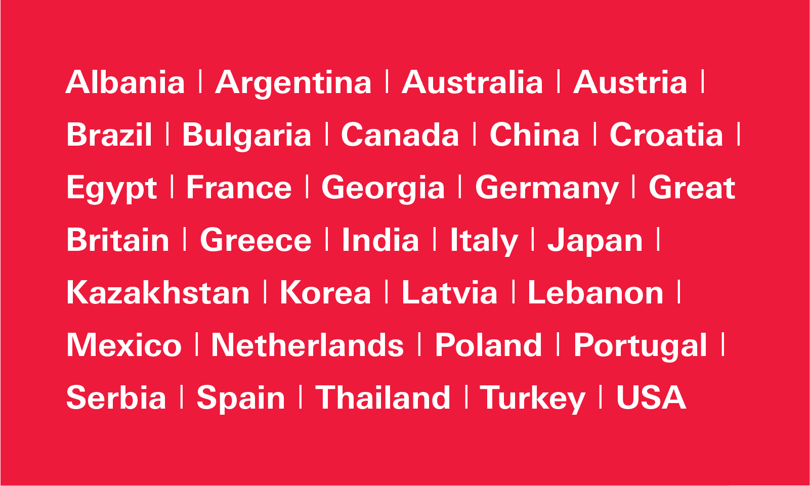 Graphic showing the diverse backgrounds our team members come from