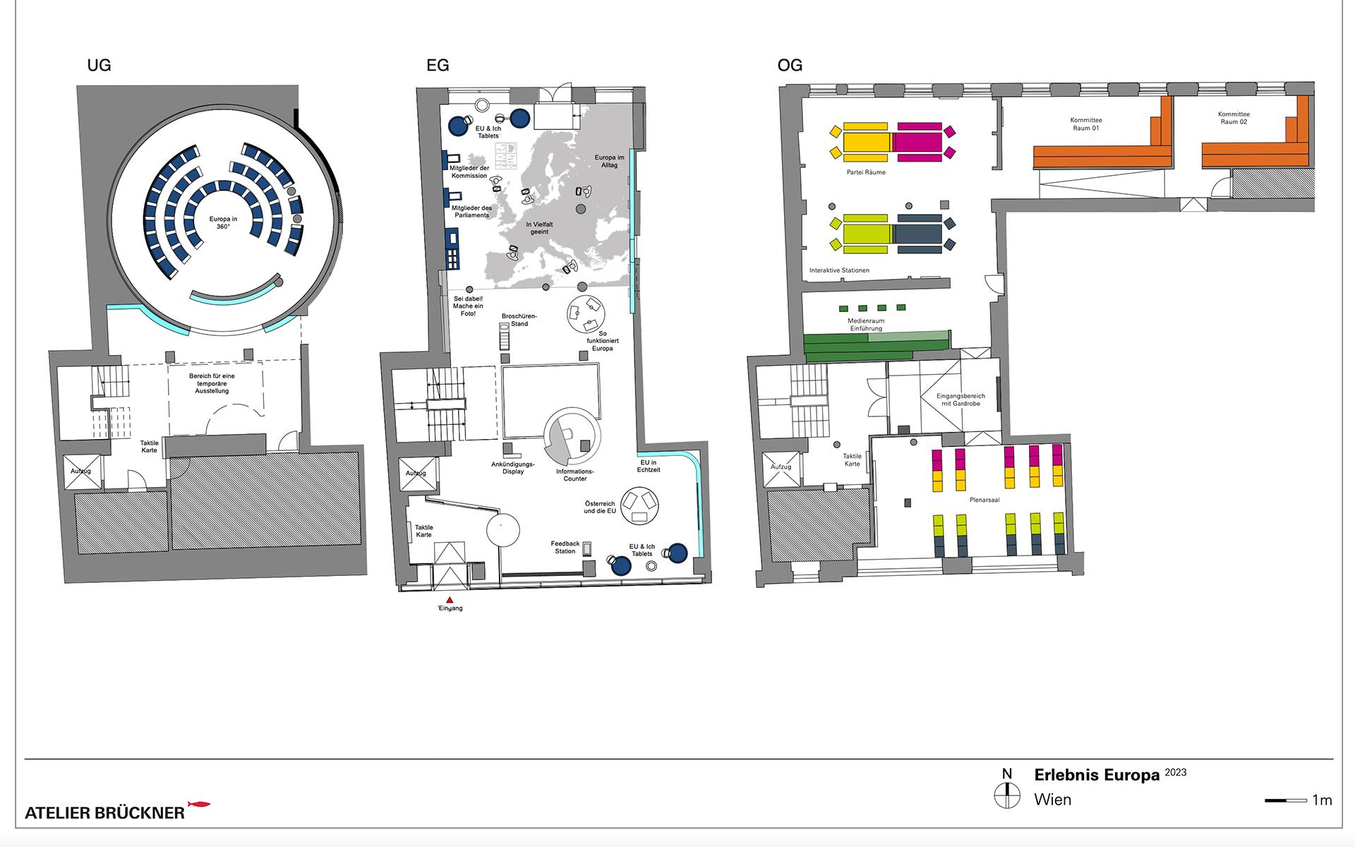 Grundriss (DE + EN)