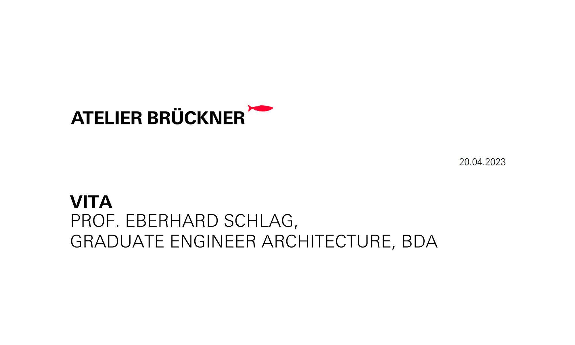 CV Prof. Eberhard Schlag