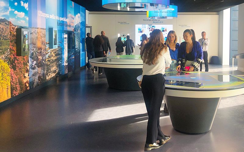 22. Oktober 2022 
 Europa Experience in Rom eröffnet