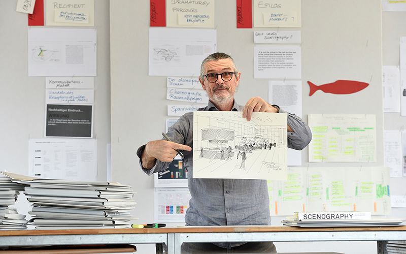  05 November 2019 
 "Scenographic Wonderland – or how to convert content into talking space”