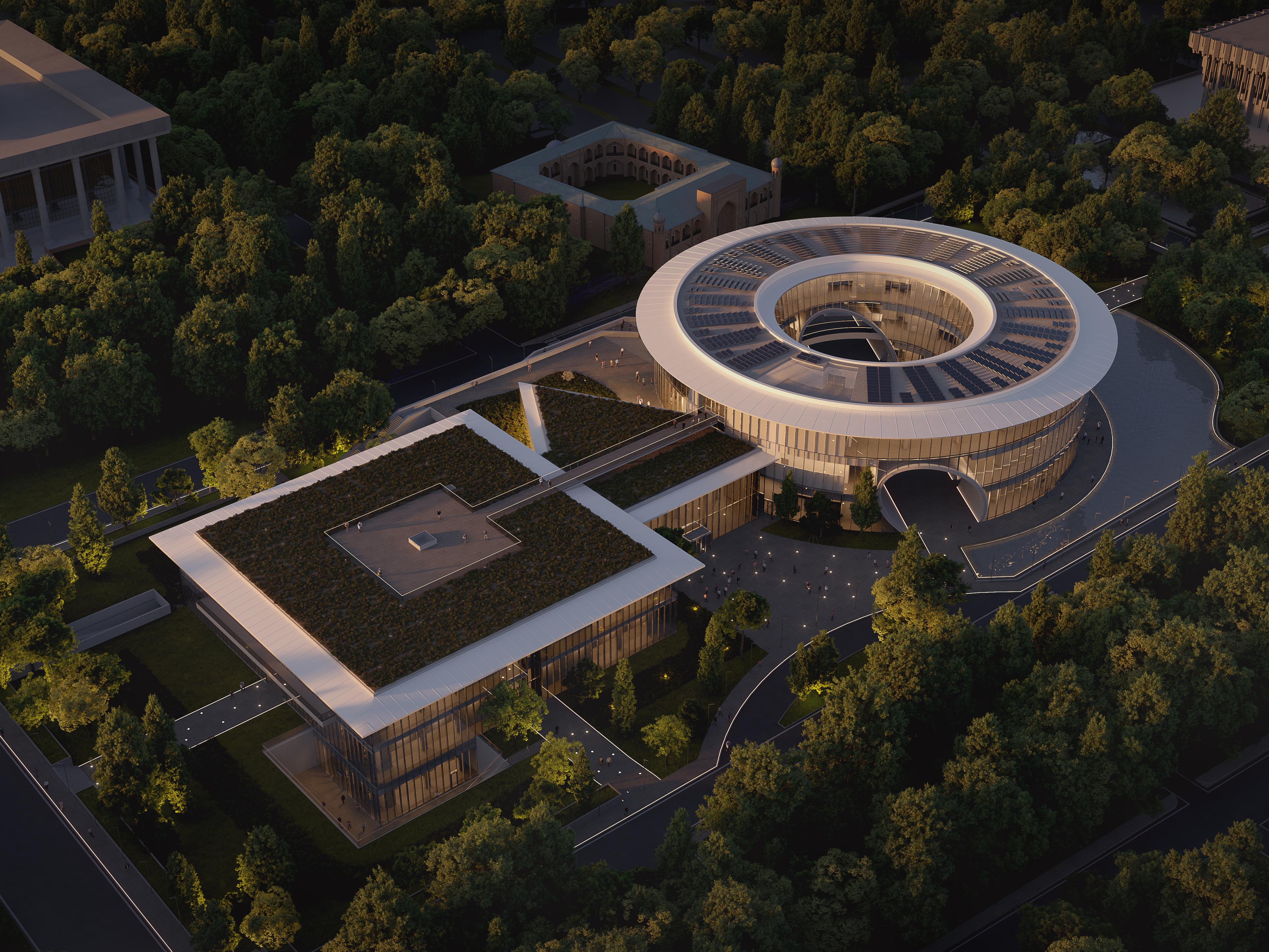 National Museum of Uzbekistan – Bird View