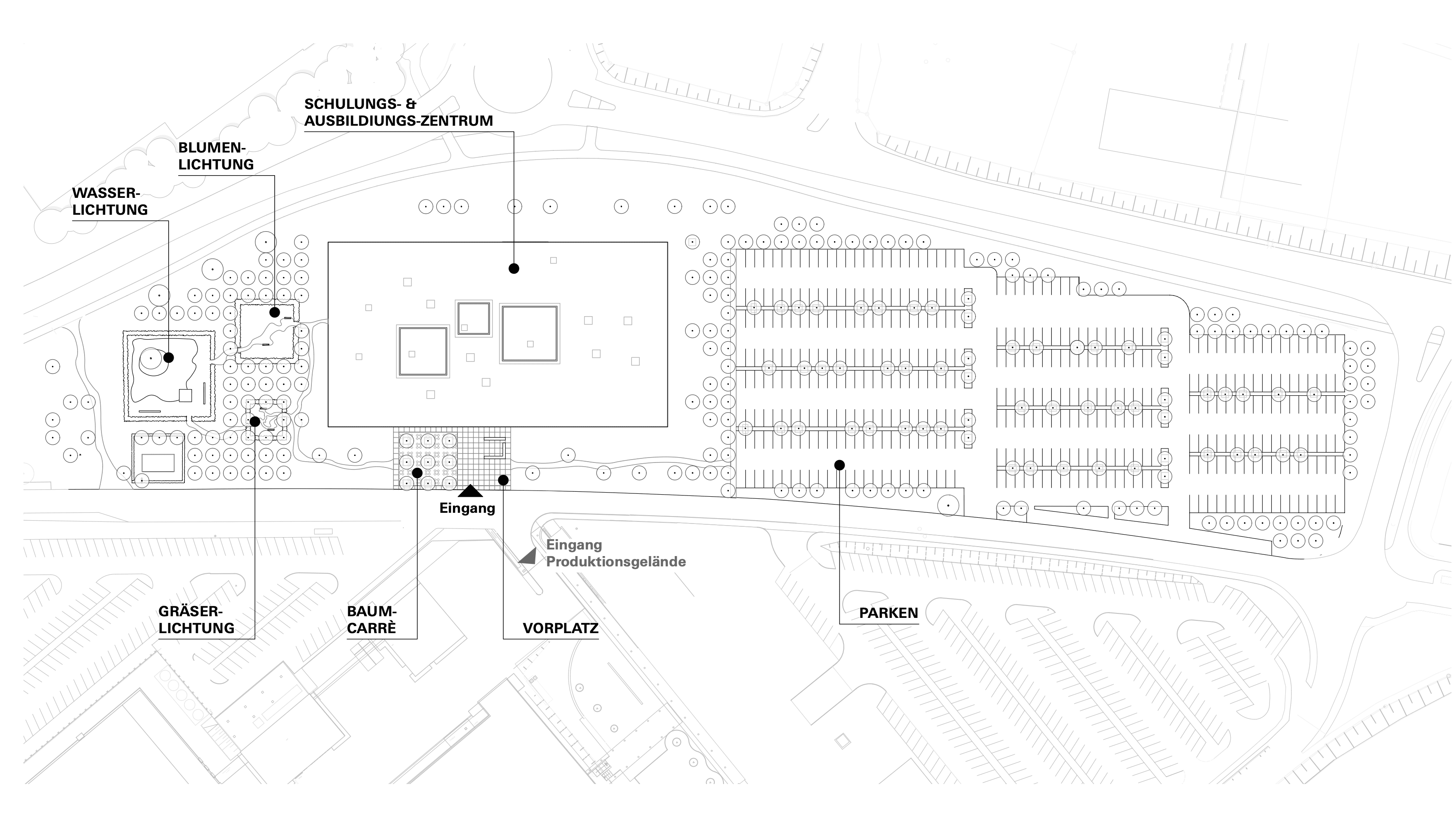 Geberit Campus – Lageplan