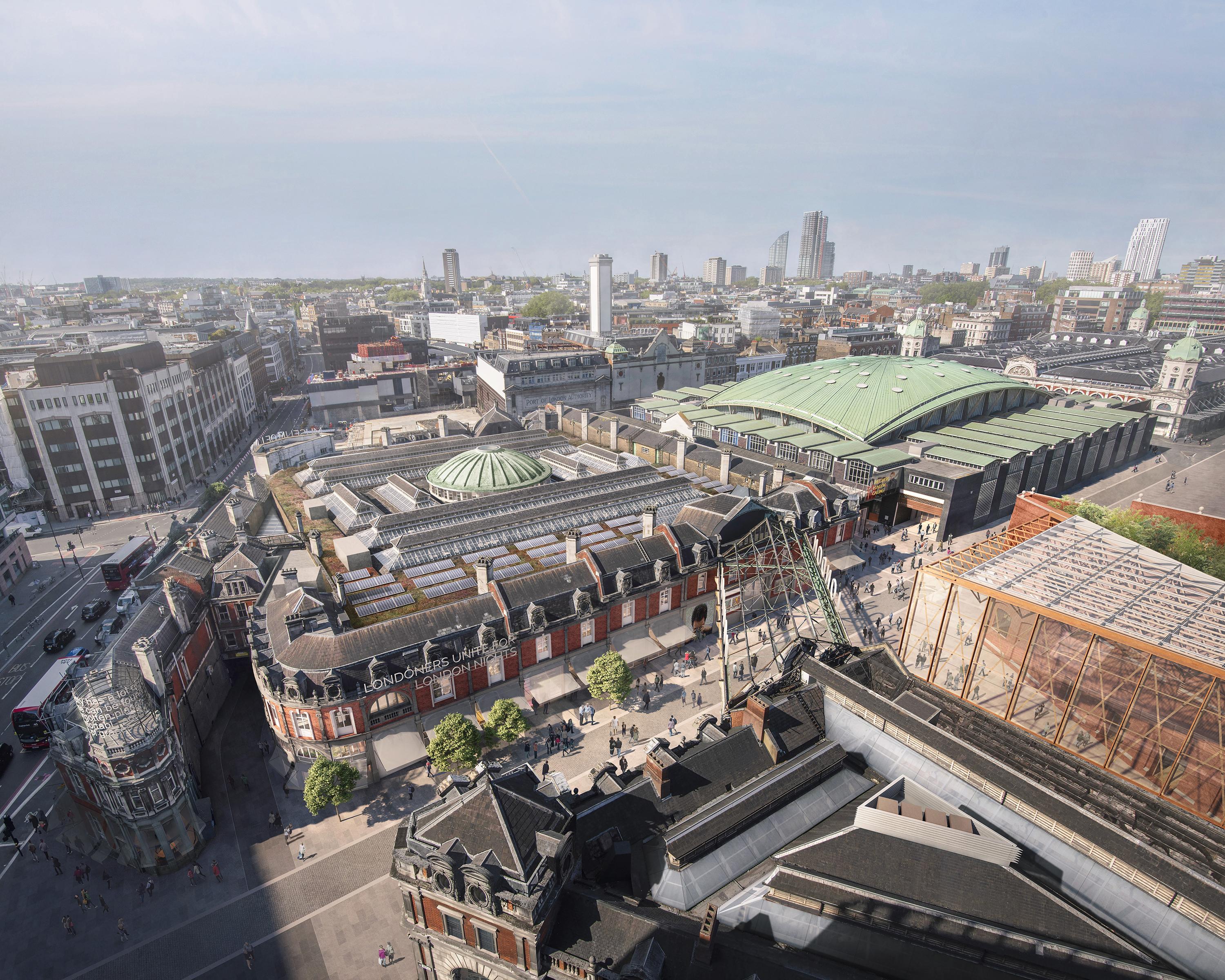 London Museum Planning Image - Aerial