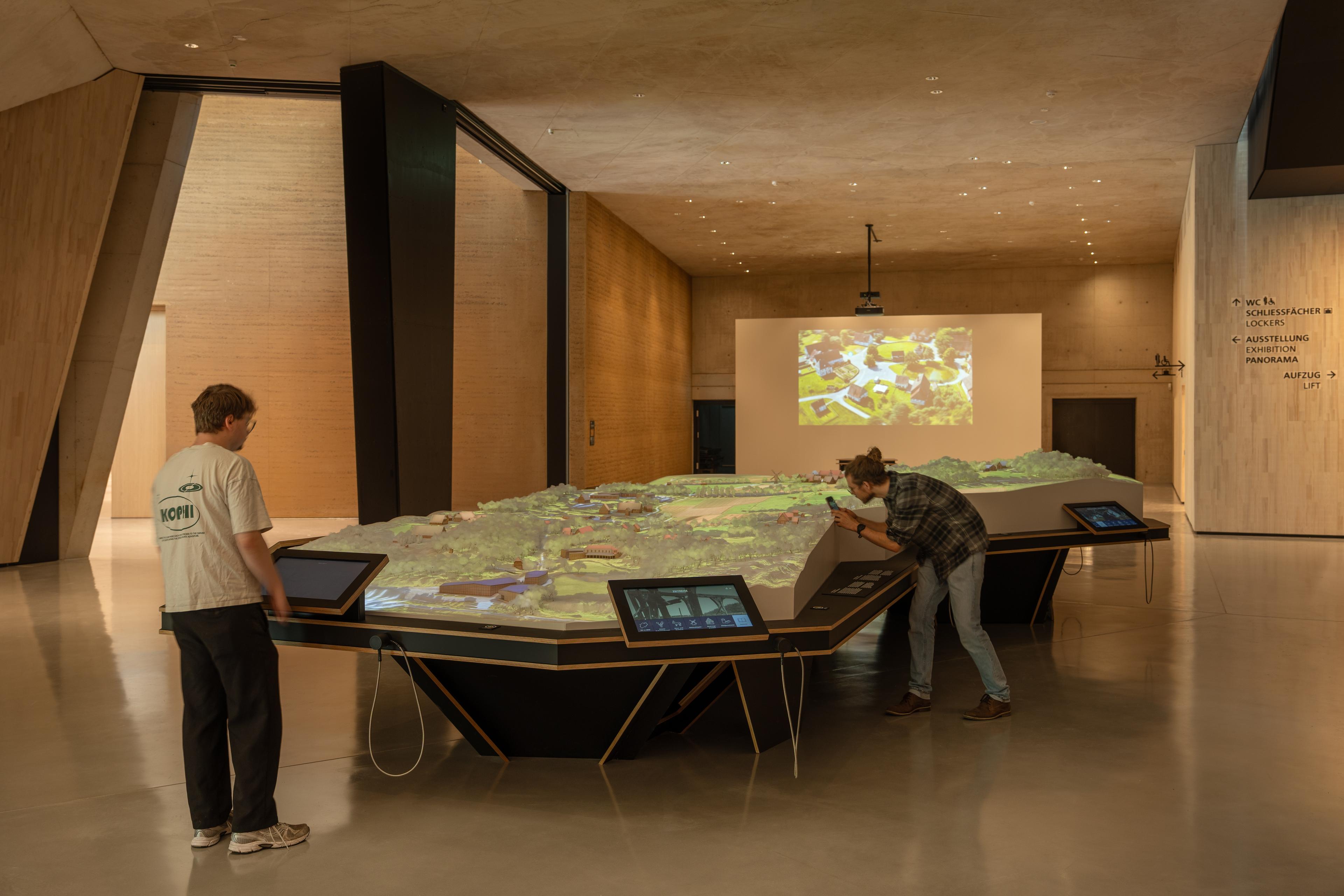 LWL-Museum Hellerlecht Geländemodell