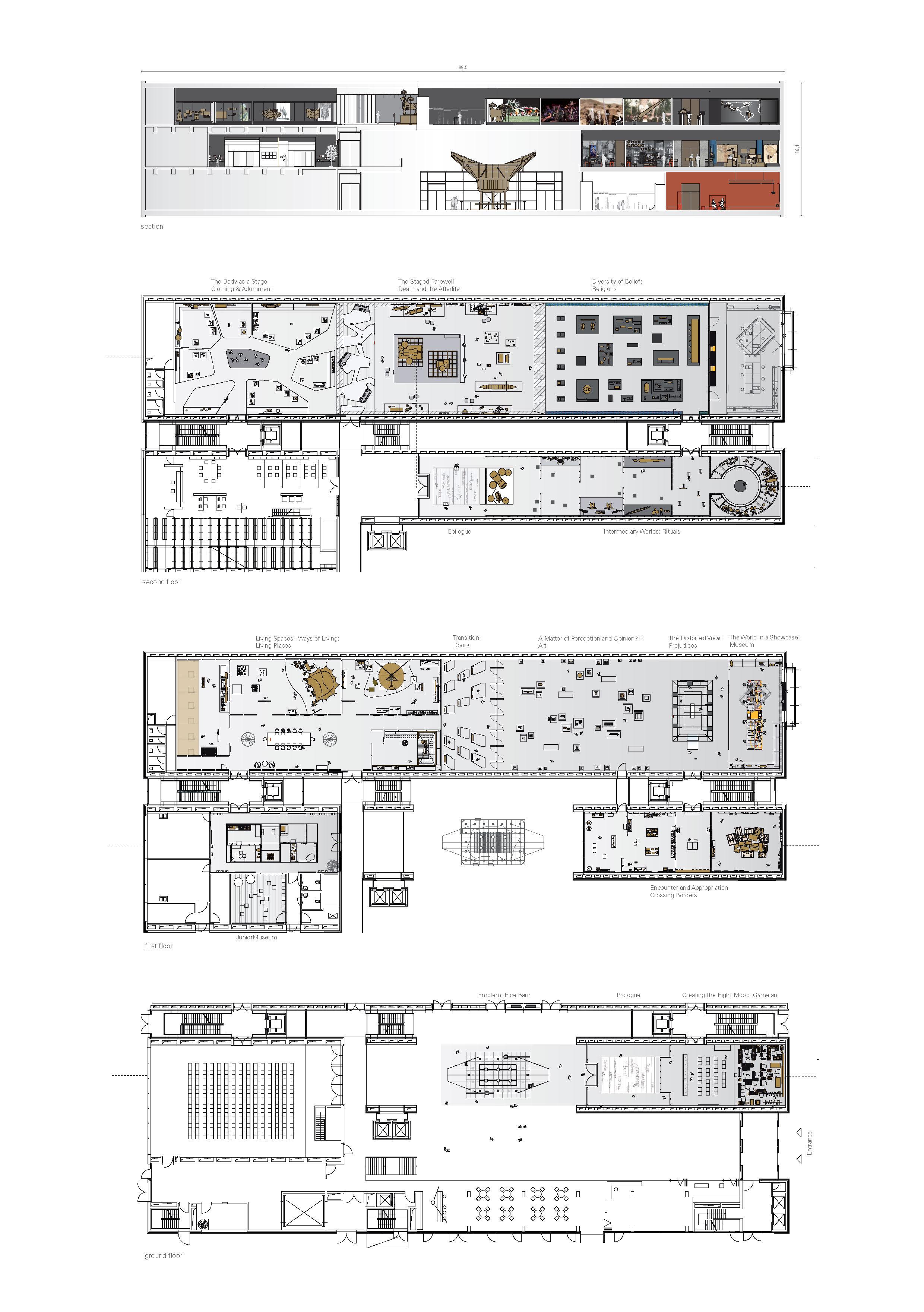 Floor Plan with Elevation