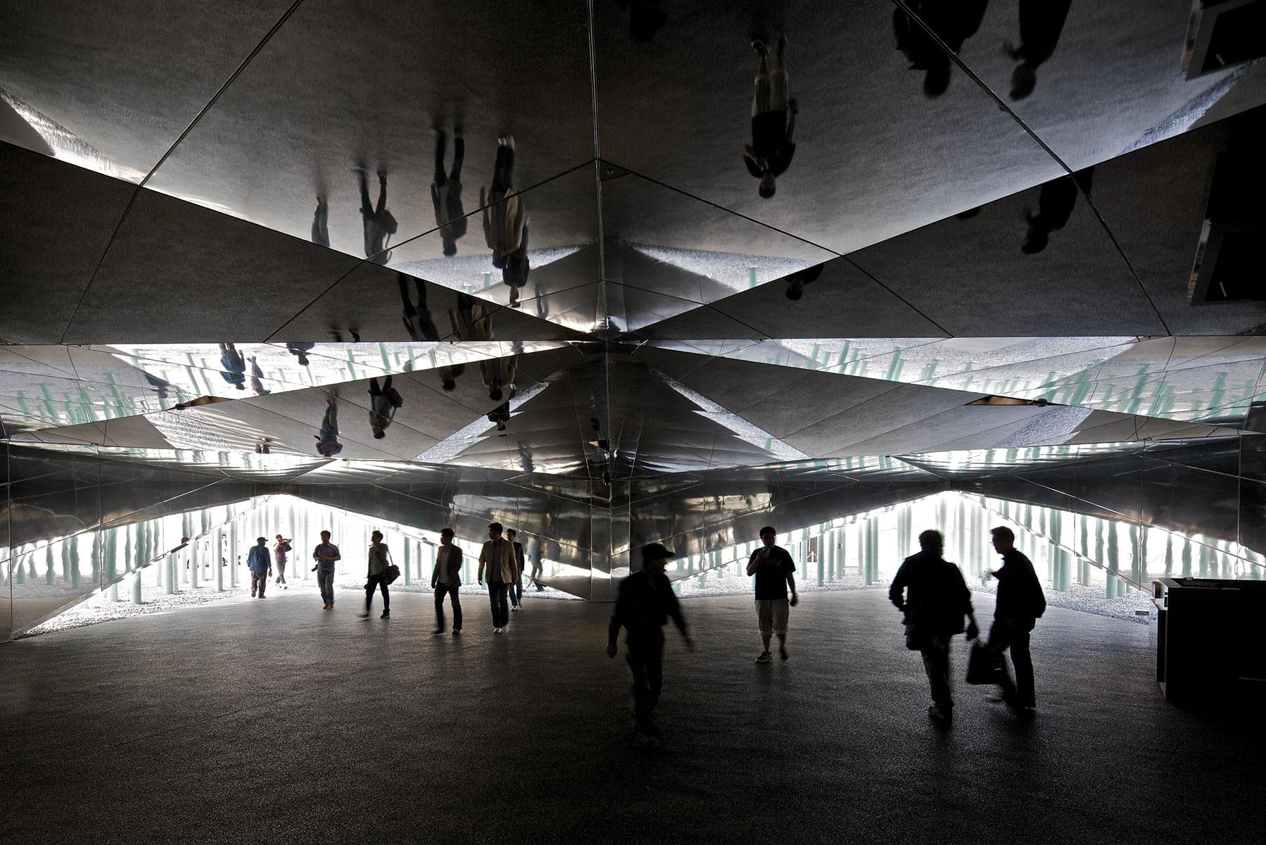 Pavillon Eingang