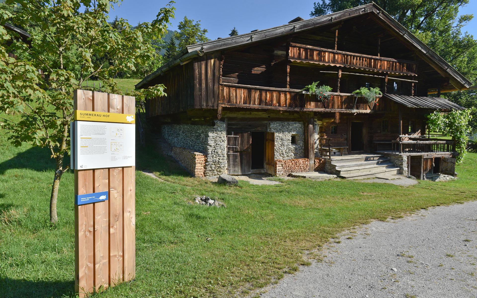 Leitsystem Hofstele Summerau Hof