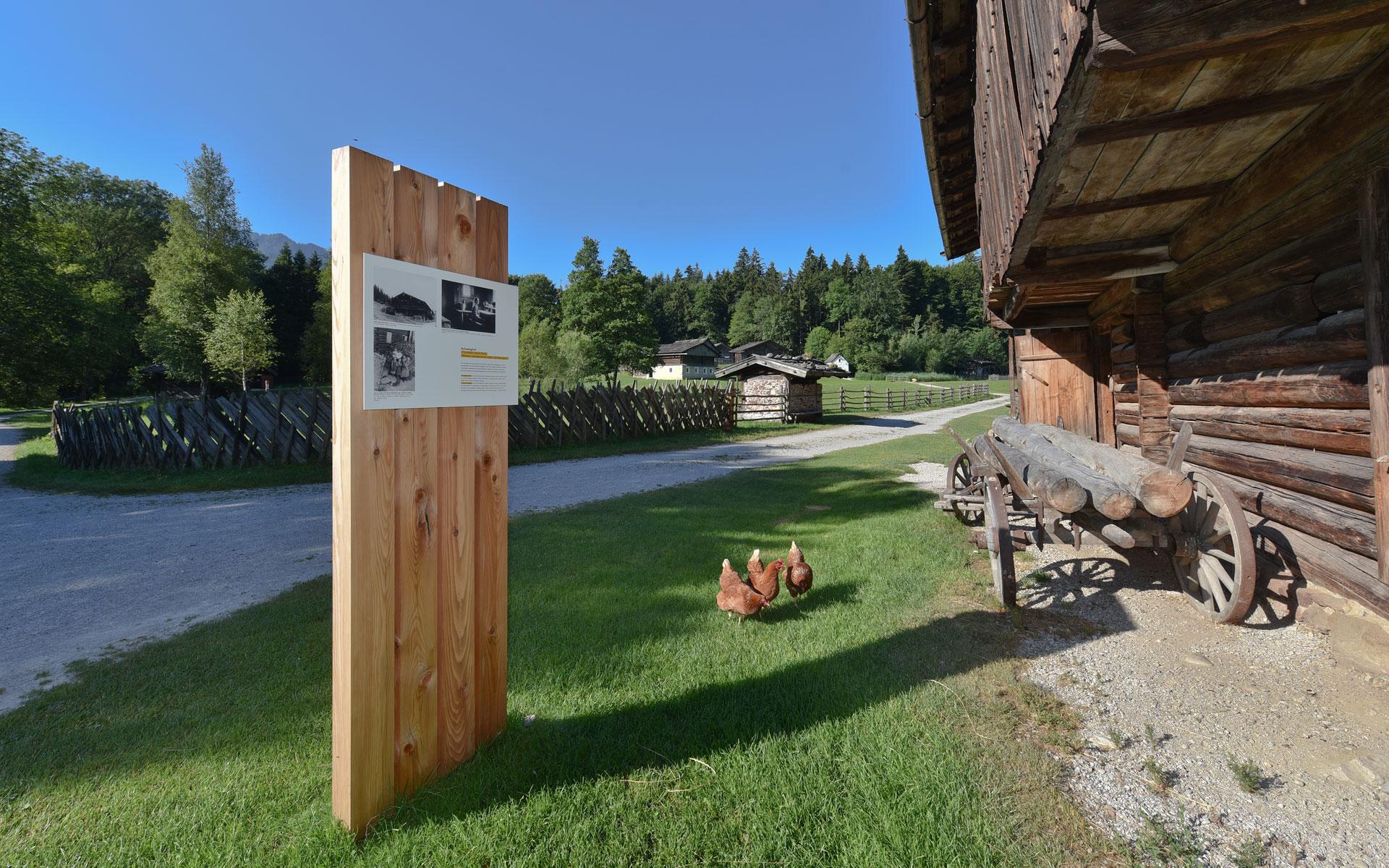 Leitsystem Hofstele Gwiggenhof