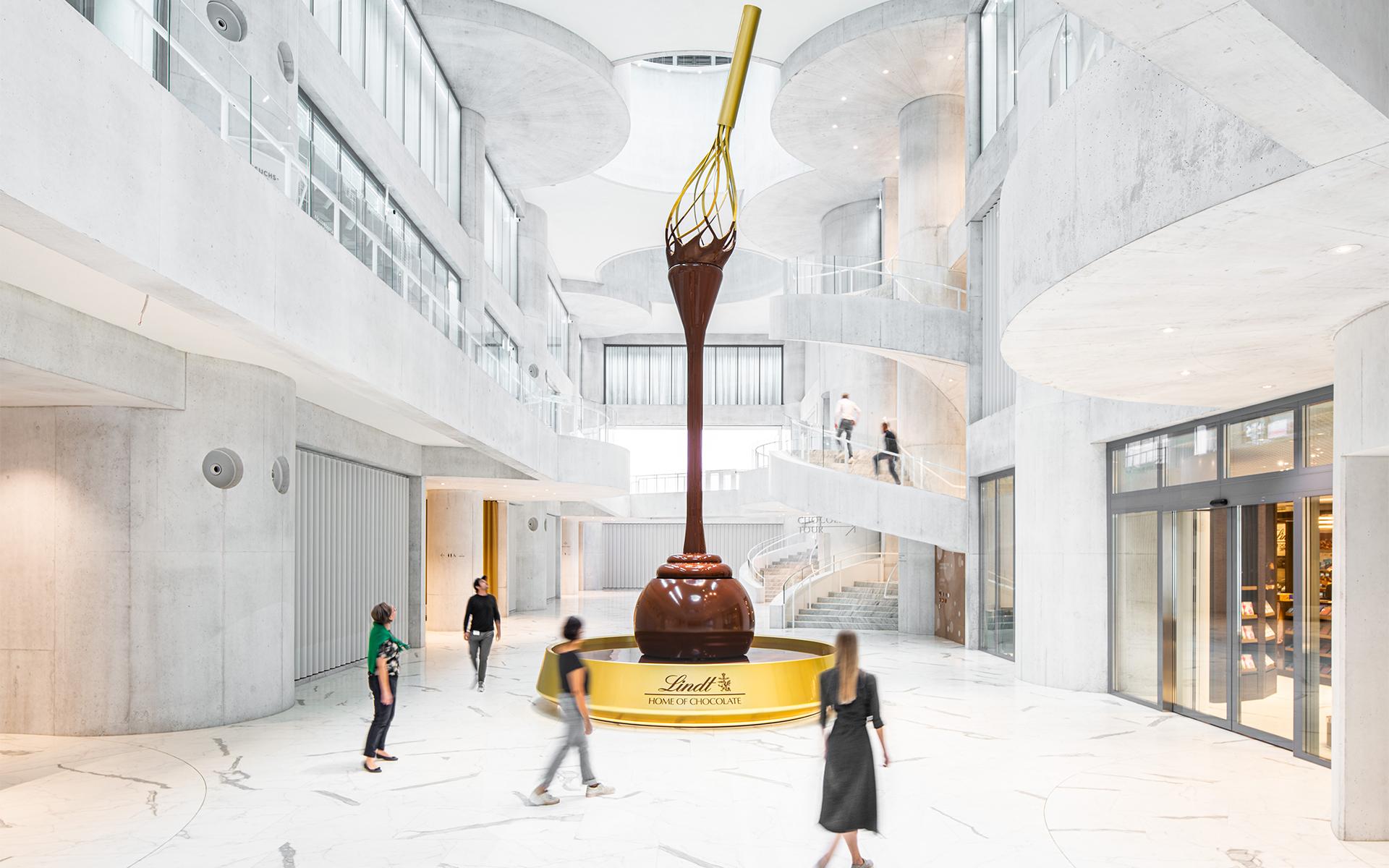 Lindt Home of Chocolate. Foyer