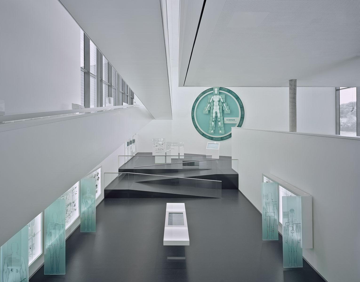 Raumbild Großinstallation Mensch
