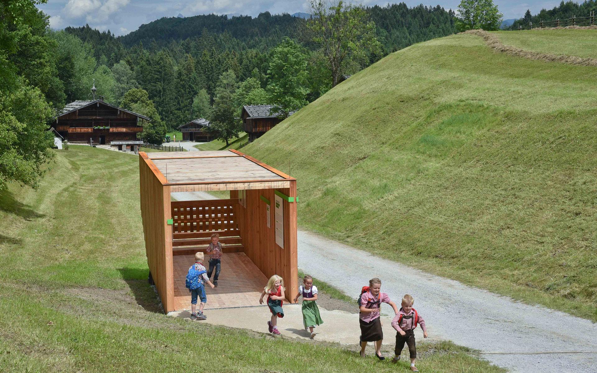 Pavillon Landschaft