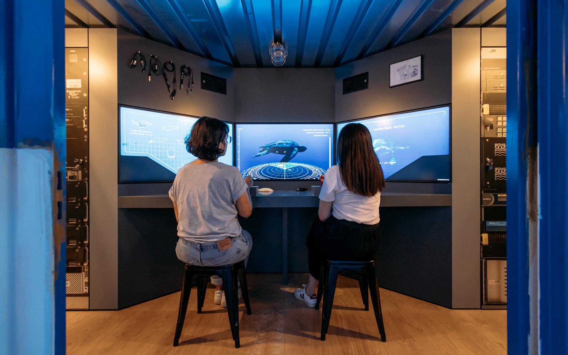 Senckenberg Naturmuseum. Ausstellungsraum „Meeresforschung“