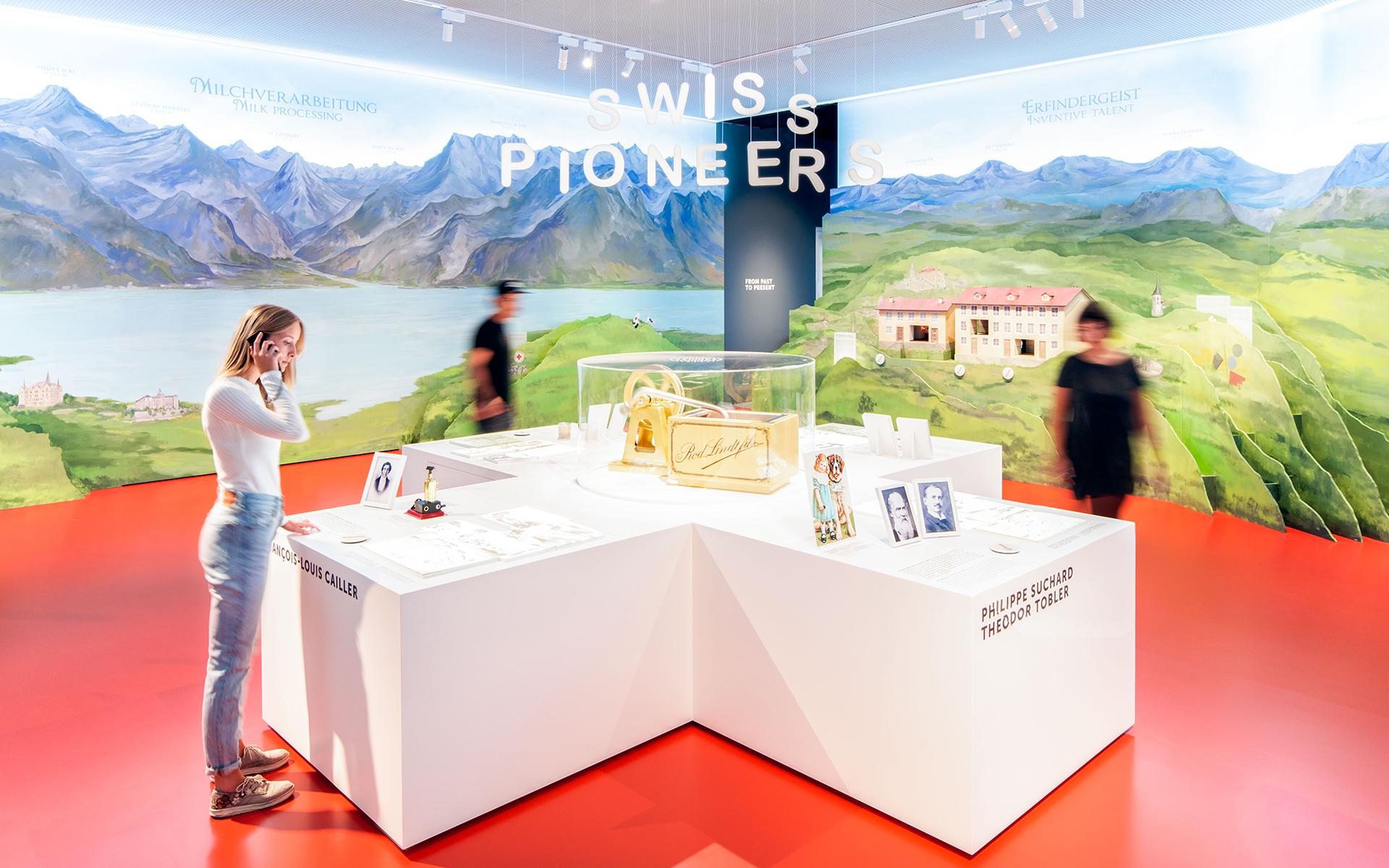 Lindt Home of Chocolate. Chocolate Tour: Swiss Pioneers