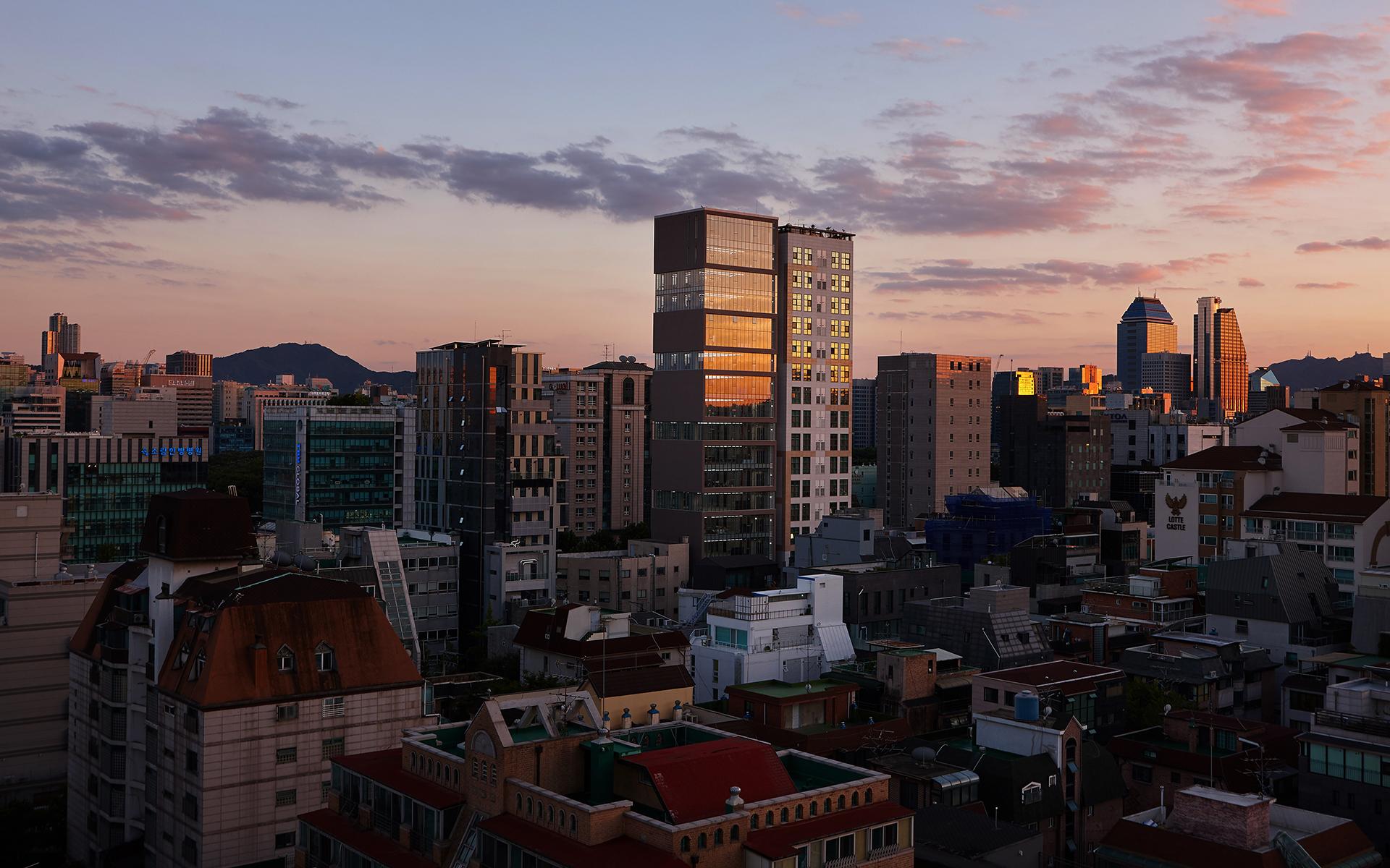 Bambu Tower, Seoul, Korea.