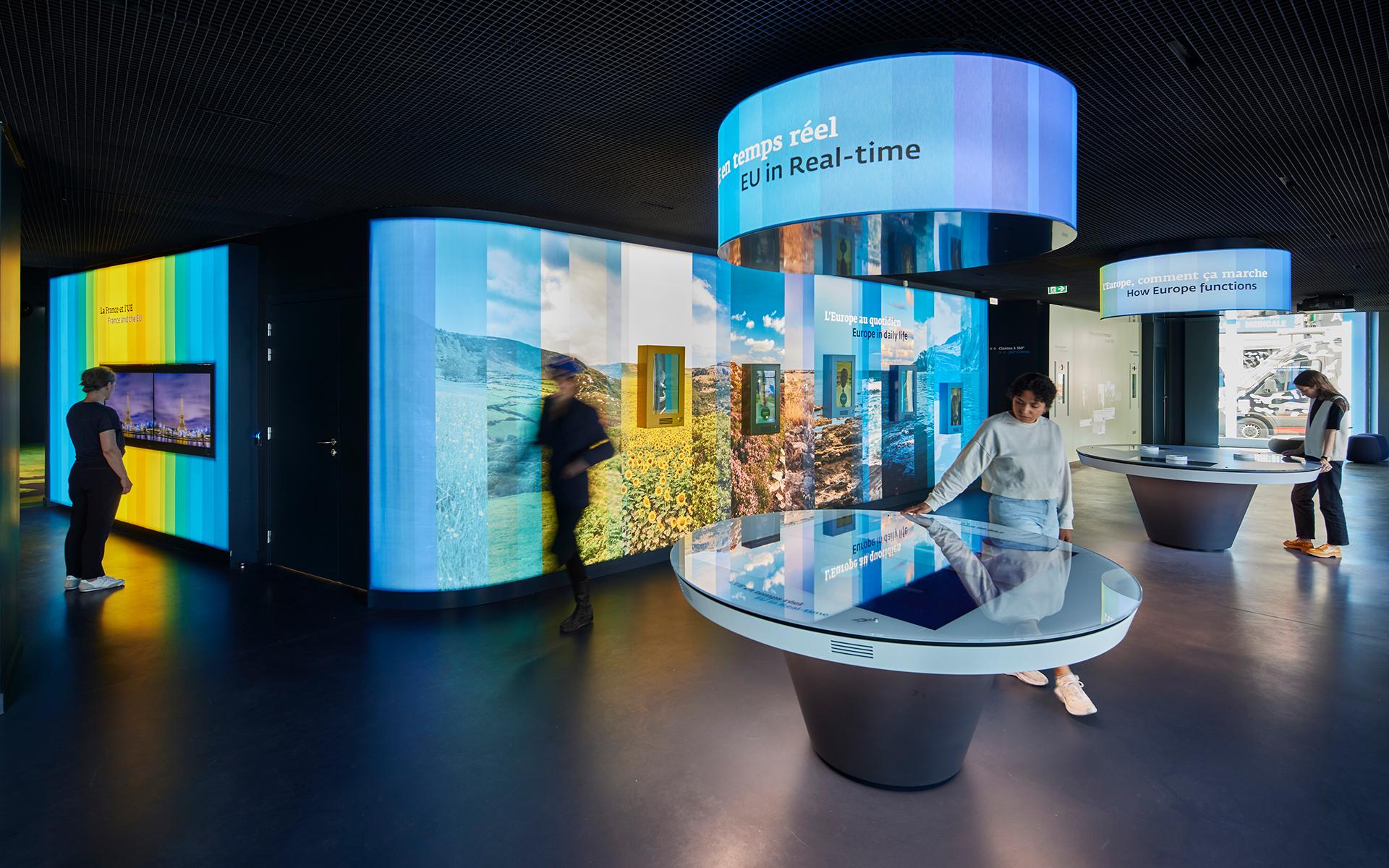 Europa Experience Paris – Blick vom Eingang