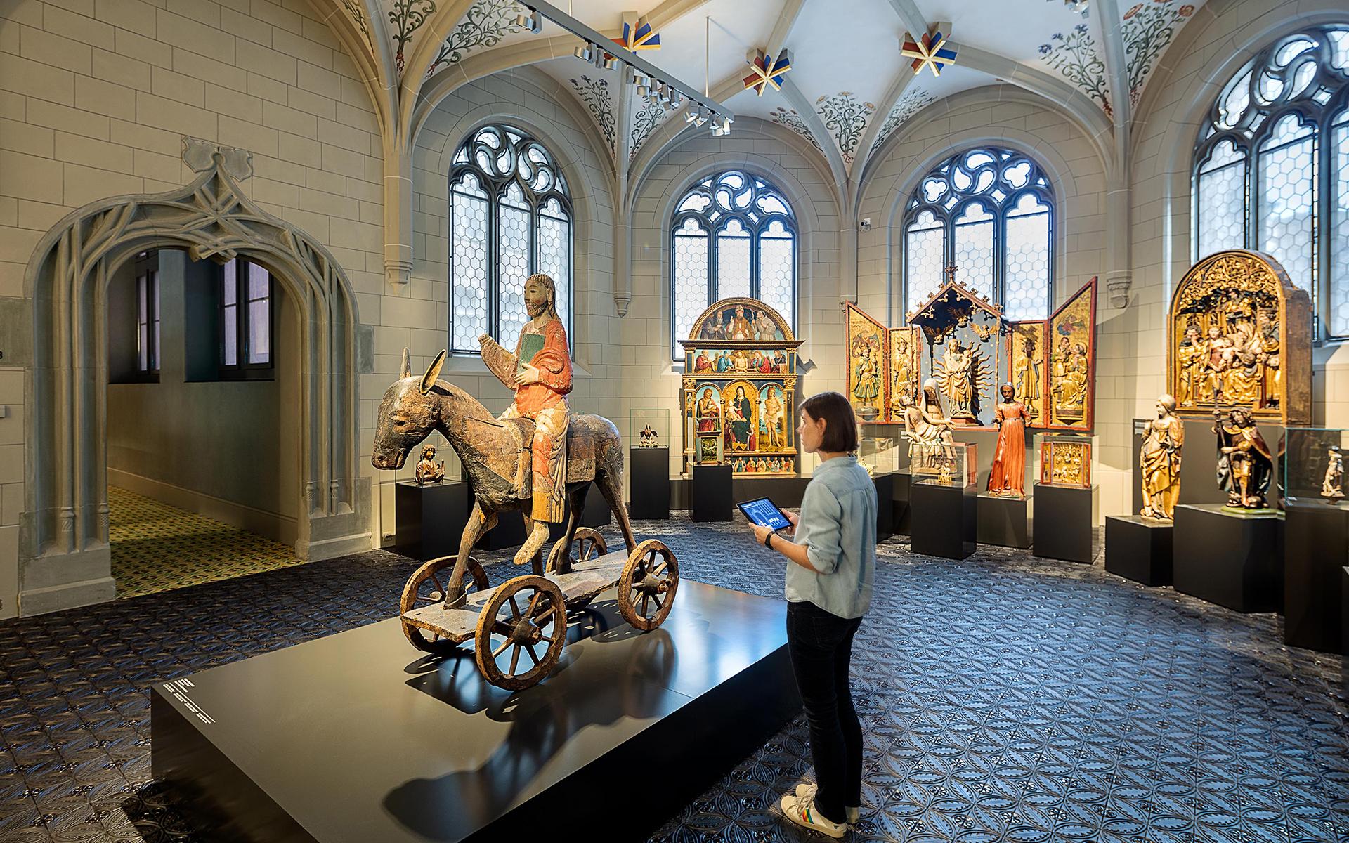 Landesmuseum Zürich: Die Sammlung, Untere Kapelle mit Palmesel