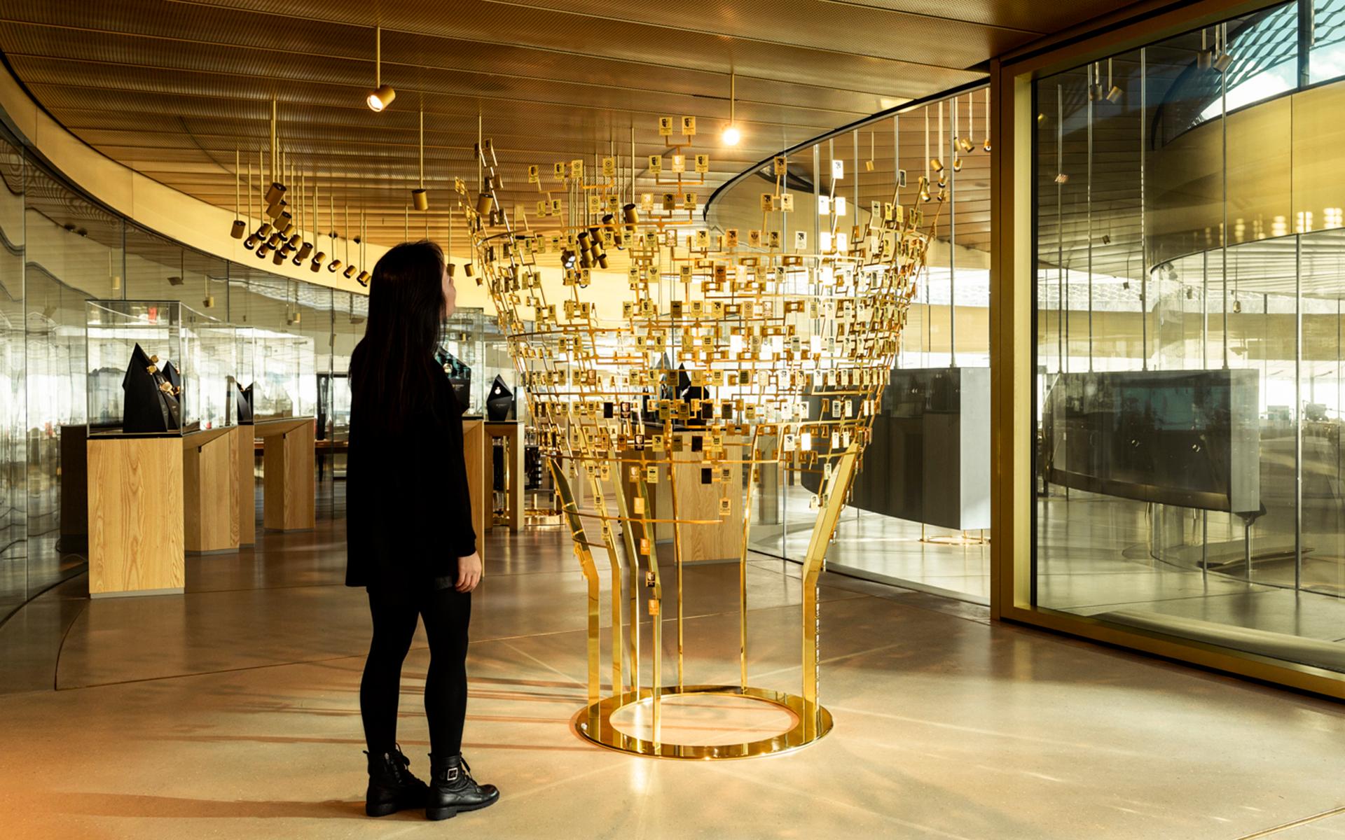 Musée Atelier Audemars Piguet: Die Ursprünge - Dreidimensionaler Stammbaum